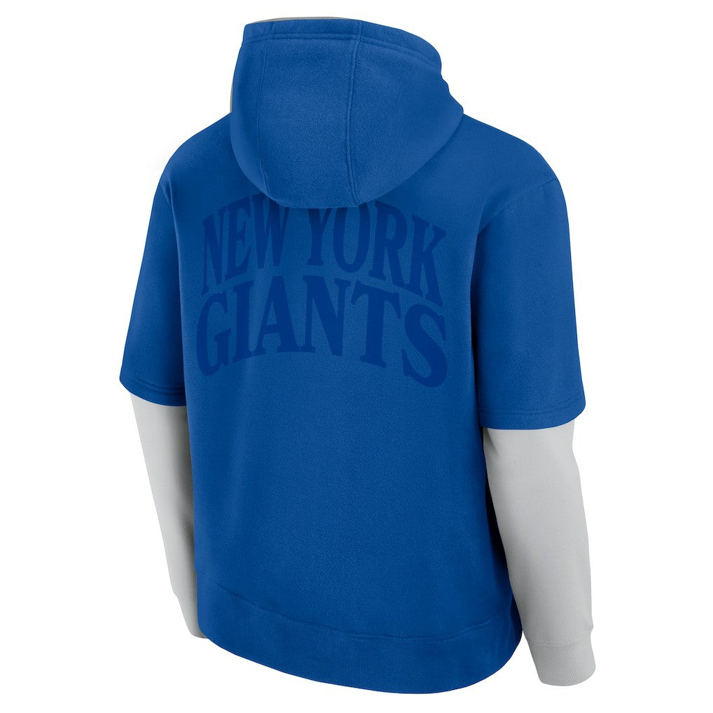 New York Giants Unisex Sleek Elements Pullover Hoodie Royal