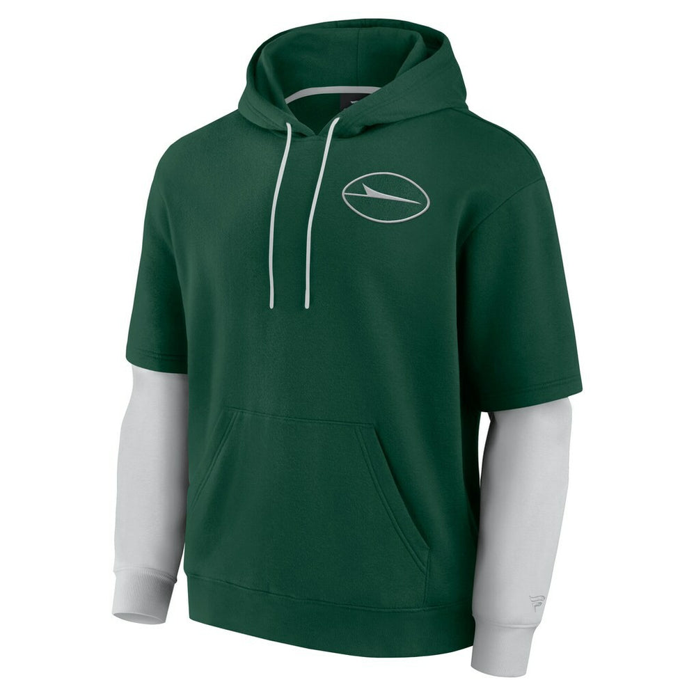 New York Jets Unisex Sleek Elements Pullover Hoodie Green