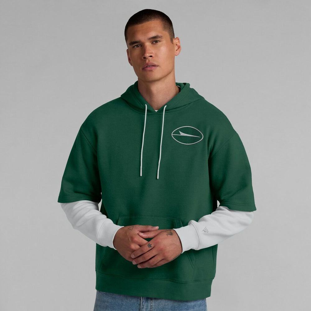 New York Jets Unisex Sleek Elements Pullover Hoodie Green
