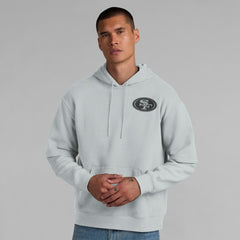 San Francisco 49ers Unisex Sleek Elements Pullover Hoodie Gray