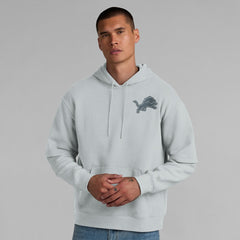 Detroit Lions Unisex Sleek Elements Pullover Hoodie Gray