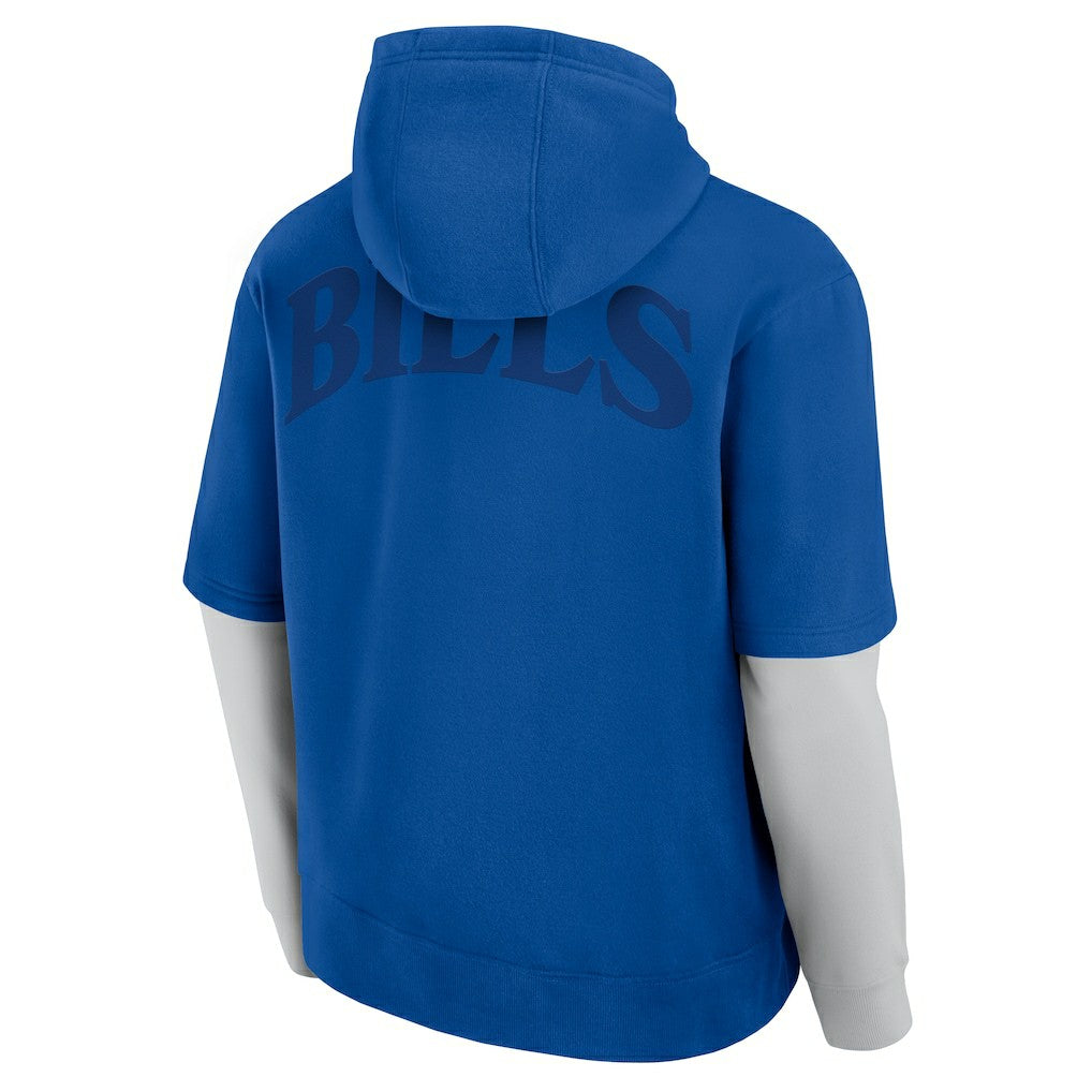 Buffalo Bills Unisex Sleek Elements Pullover Hoodie Royal