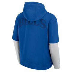 Buffalo Bills Unisex Sleek Elements Pullover Hoodie Royal