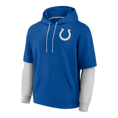 Indianapolis Colts Unisex Sleek Elements Pullover Hoodie Royal