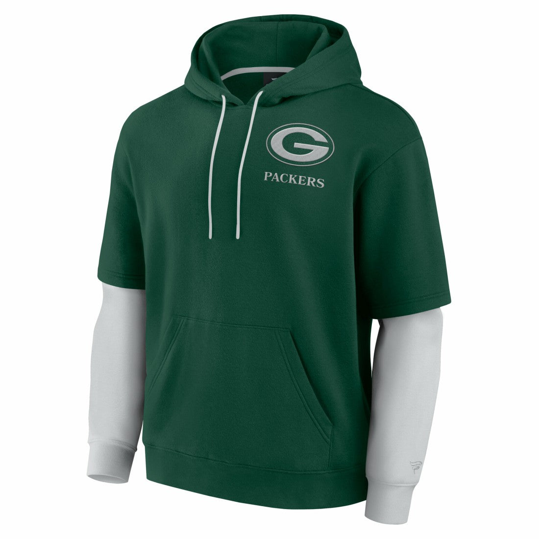 Green Bay Packers Unisex Sleek Elements Pullover Hoodie Green