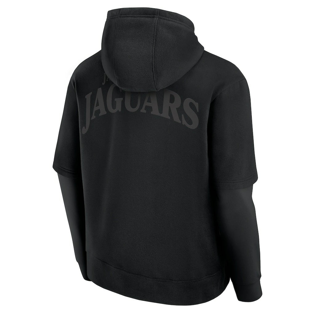 Jacksonville Jaguars Unisex Sleek Elements Pullover Hoodie Black