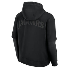 Jacksonville Jaguars Unisex Sleek Elements Pullover Hoodie Black