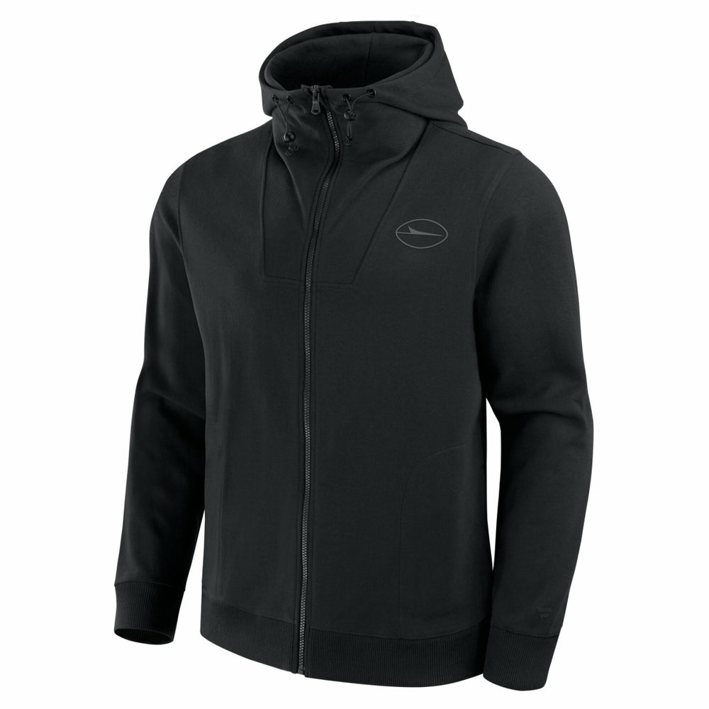 New York Jets Unisex Front Office Full-Zip Hoodie Black