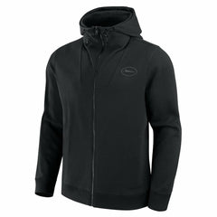 New York Jets Unisex Front Office Full-Zip Hoodie Black