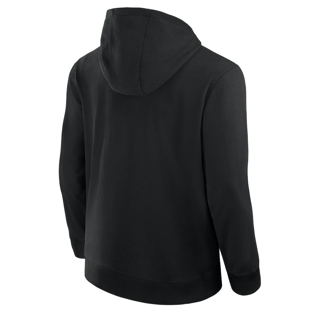 Miami Dolphins Unisex Front Office Full-Zip Hoodie Black