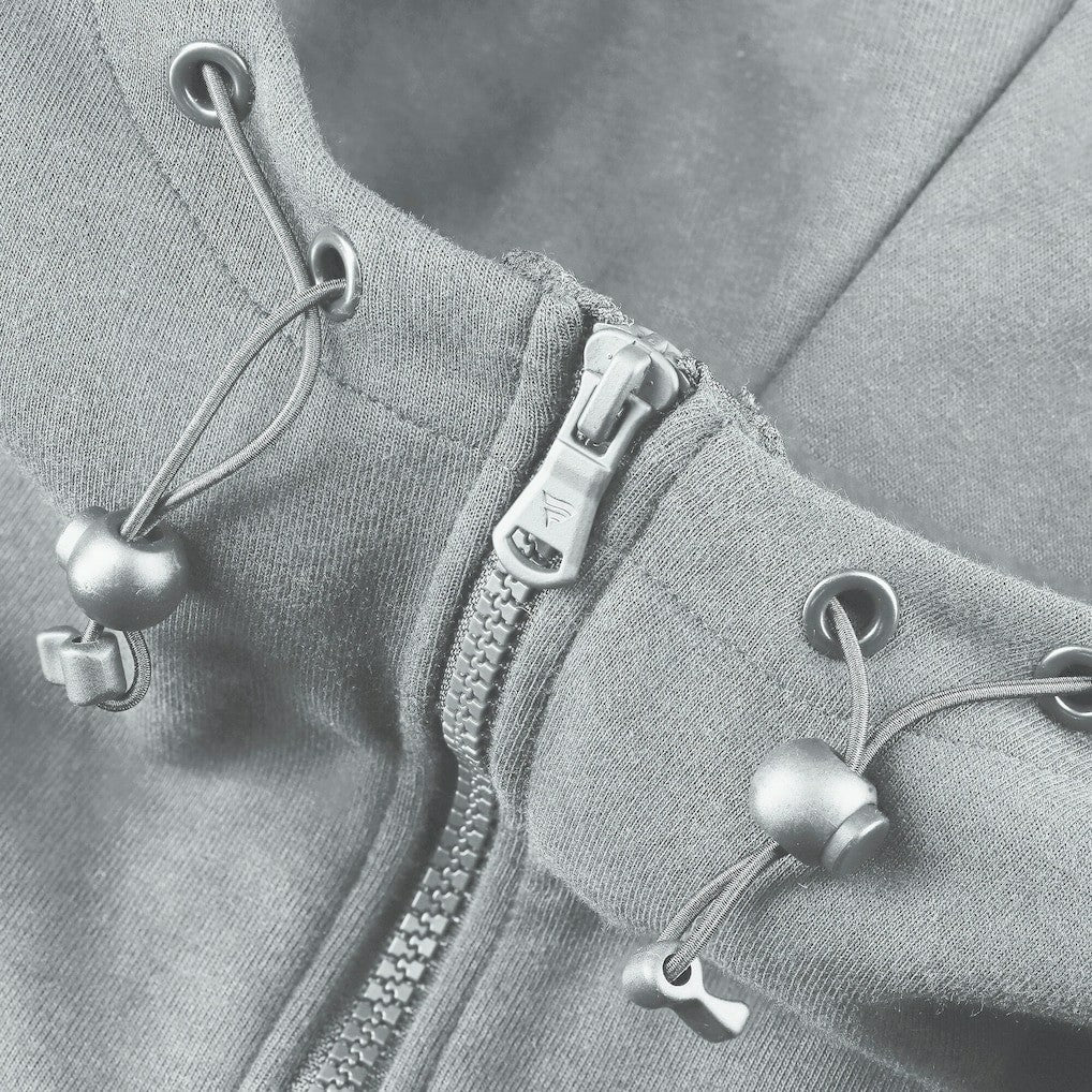 Detroit Lions Unisex Front Office Full-Zip Hoodie Gray