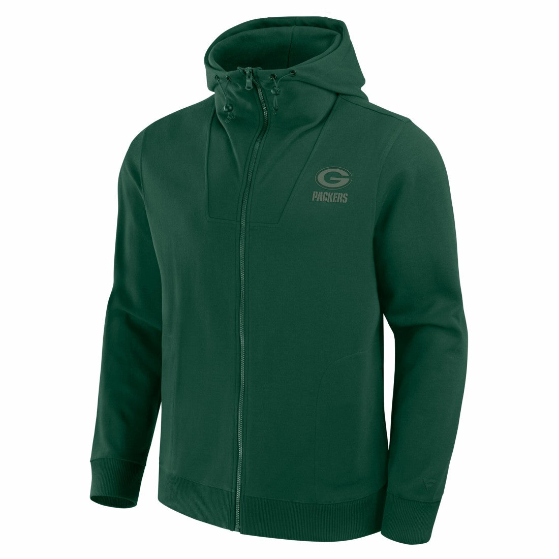 Green Bay Packers Unisex Front Office Full-Zip Hoodie Green
