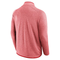 Kansas City Chiefs Unisex Front Office Performance Primary Quarter-Zip Jacket Red