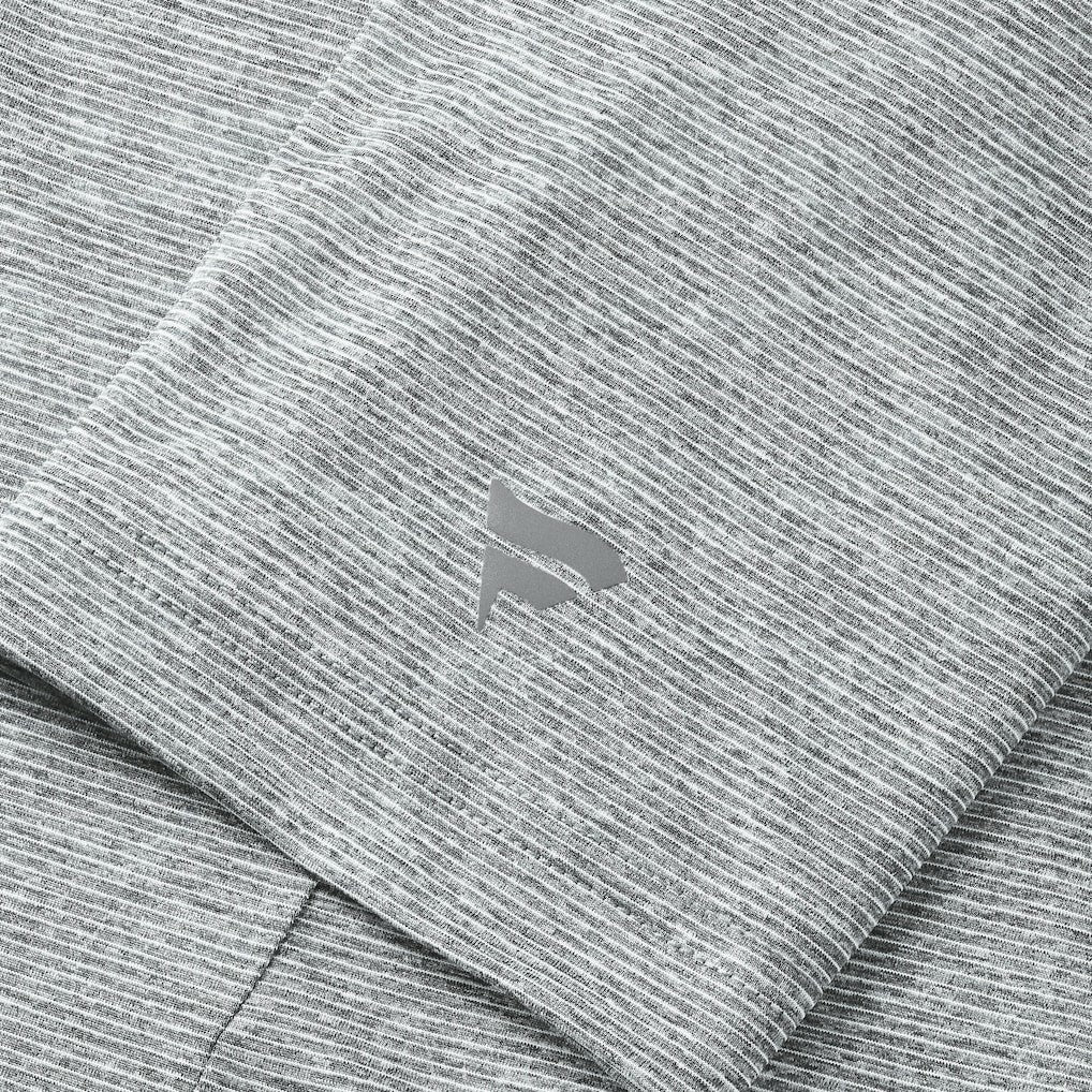 Minnesota Vikings Unisex Front Office Performance Primary Quarter-Zip Jacket Gray