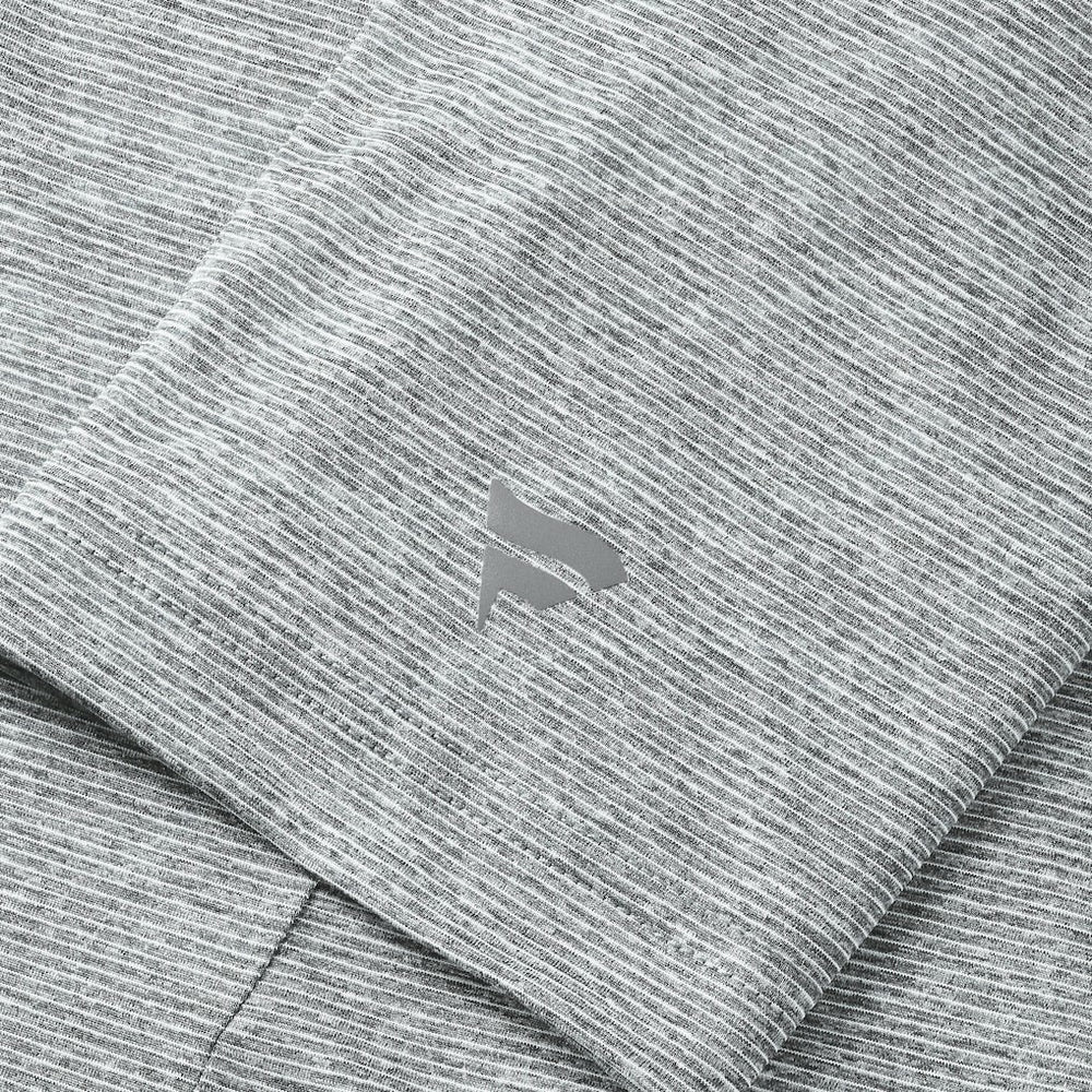 Minnesota Vikings Unisex Front Office Performance Primary Quarter-Zip Jacket Gray