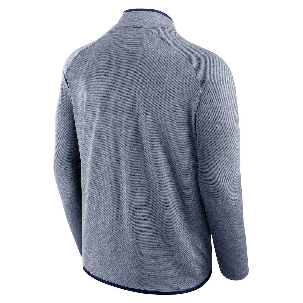 Seattle Seahawks Unisex Front Office Performance Primary Quarter-Zip Jacket College Navy