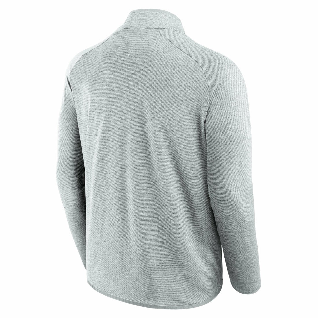 Detroit Lions Unisex Front Office Performance Primary Quarter-Zip Jacket Gray