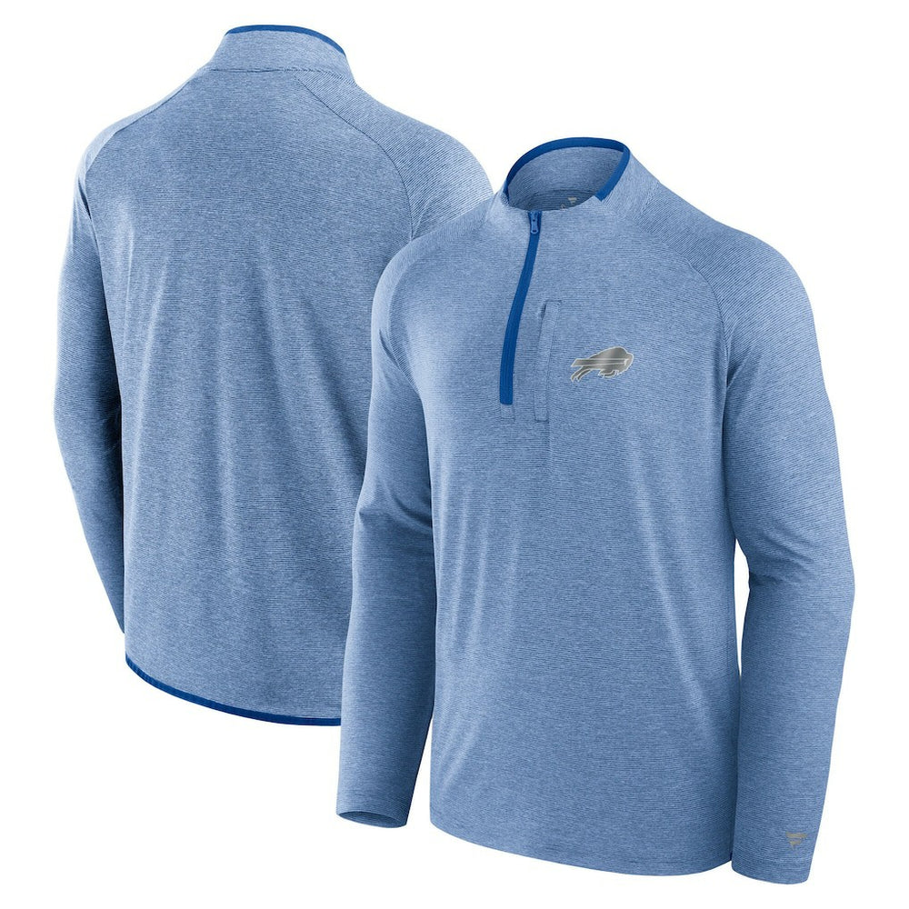 Buffalo Bills Unisex Front Office Performance Primary Quarter-Zip Jacket Royal
