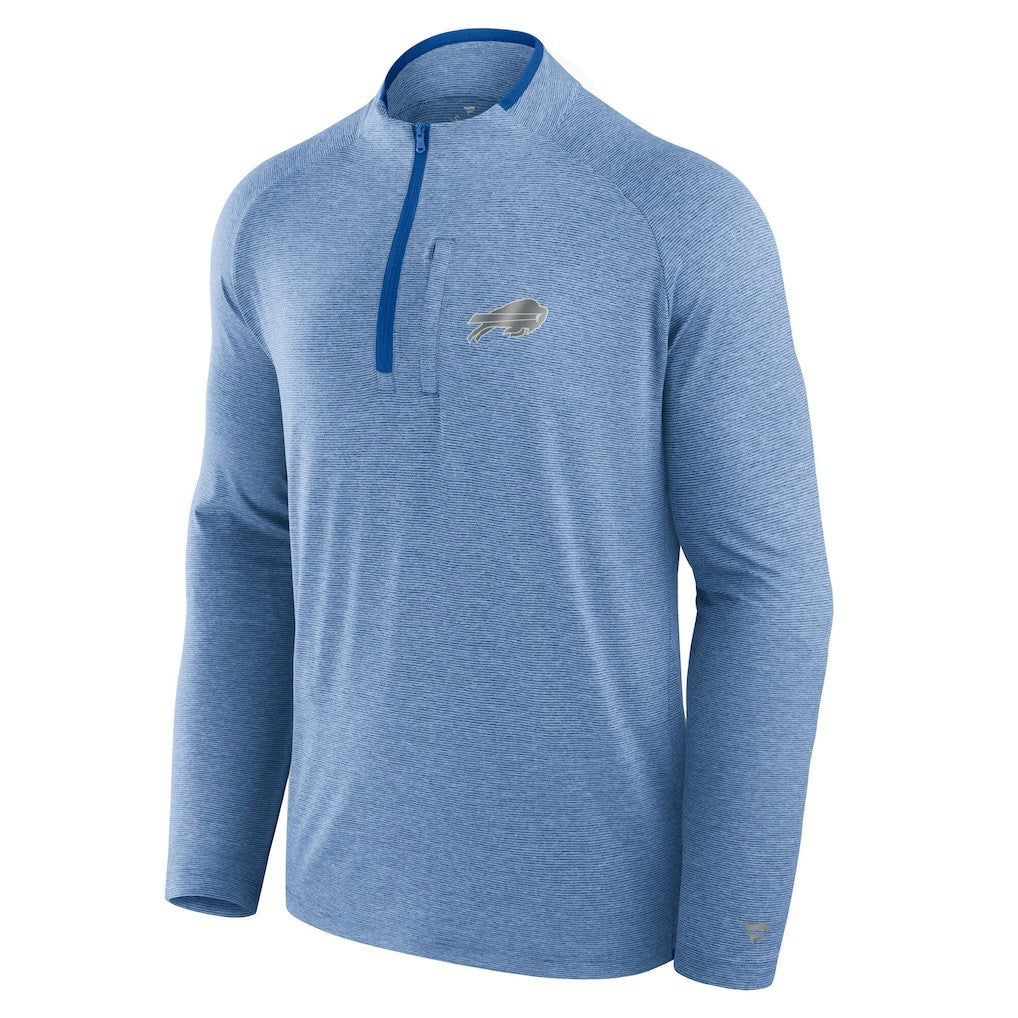Buffalo Bills Unisex Front Office Performance Primary Quarter-Zip Jacket Royal