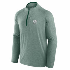 Green Bay Packers Unisex Front Office Performance Primary Quarter-Zip Jacket Green