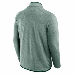 Green Bay Packers Unisex Front Office Performance Primary Quarter-Zip Jacket Green