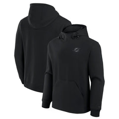 Miami Dolphins Unisex Front Office Tonal Tri-Blend Pullover Hoodie Black