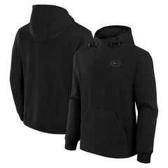 New York Jets Unisex Front Office Tonal Tri-Blend Pullover Hoodie Black