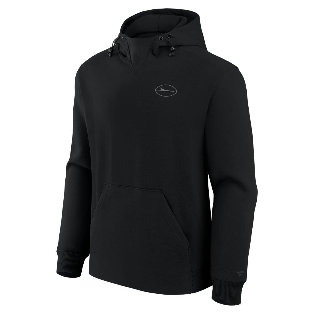 New York Jets Unisex Front Office Tonal Tri-Blend Pullover Hoodie Black