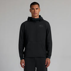 New York Jets Unisex Front Office Tonal Tri-Blend Pullover Hoodie Black