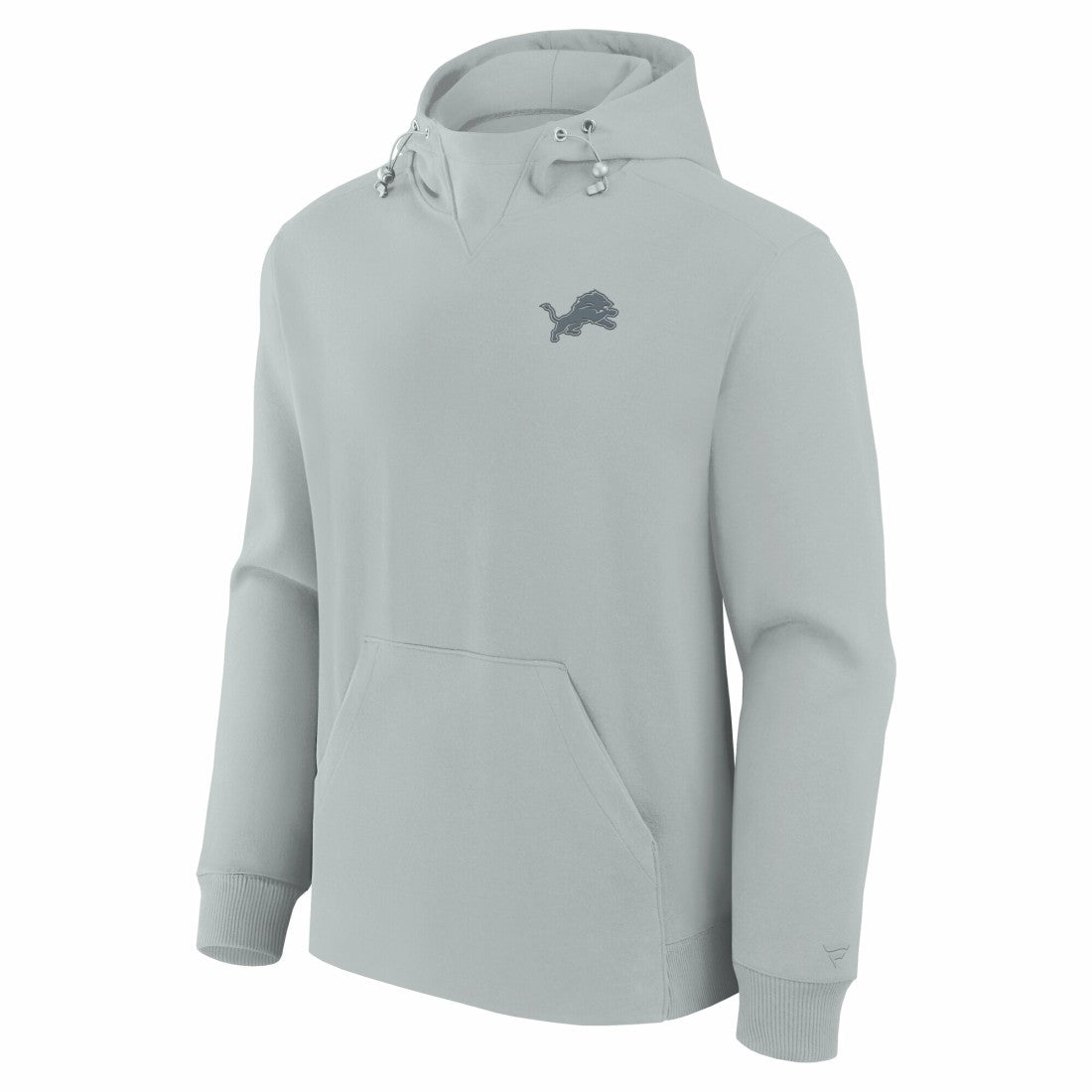 Detroit Lions Unisex Front Office Tonal Tri-Blend Pullover Hoodie Gray