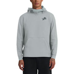 Detroit Lions Unisex Front Office Tonal Tri-Blend Pullover Hoodie Gray