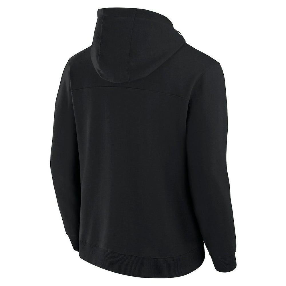 Cincinnati Bengals Unisex Front Office Tonal Tri-Blend Pullover Hoodie Black