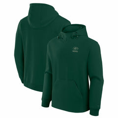 Green Bay Packers Unisex Front Office Tonal Tri-Blend Pullover Hoodie Green