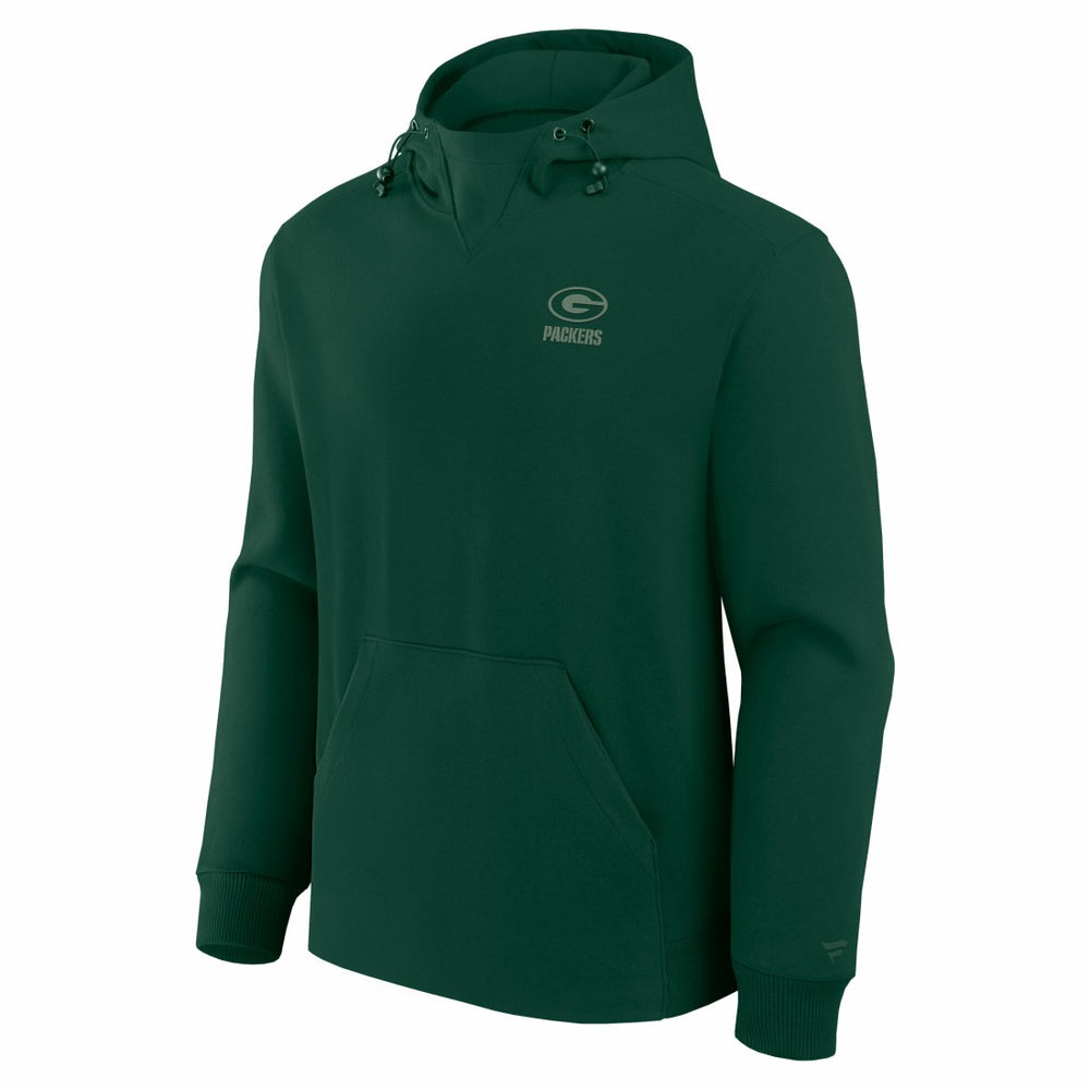 Green Bay Packers Unisex Front Office Tonal Tri-Blend Pullover Hoodie Green