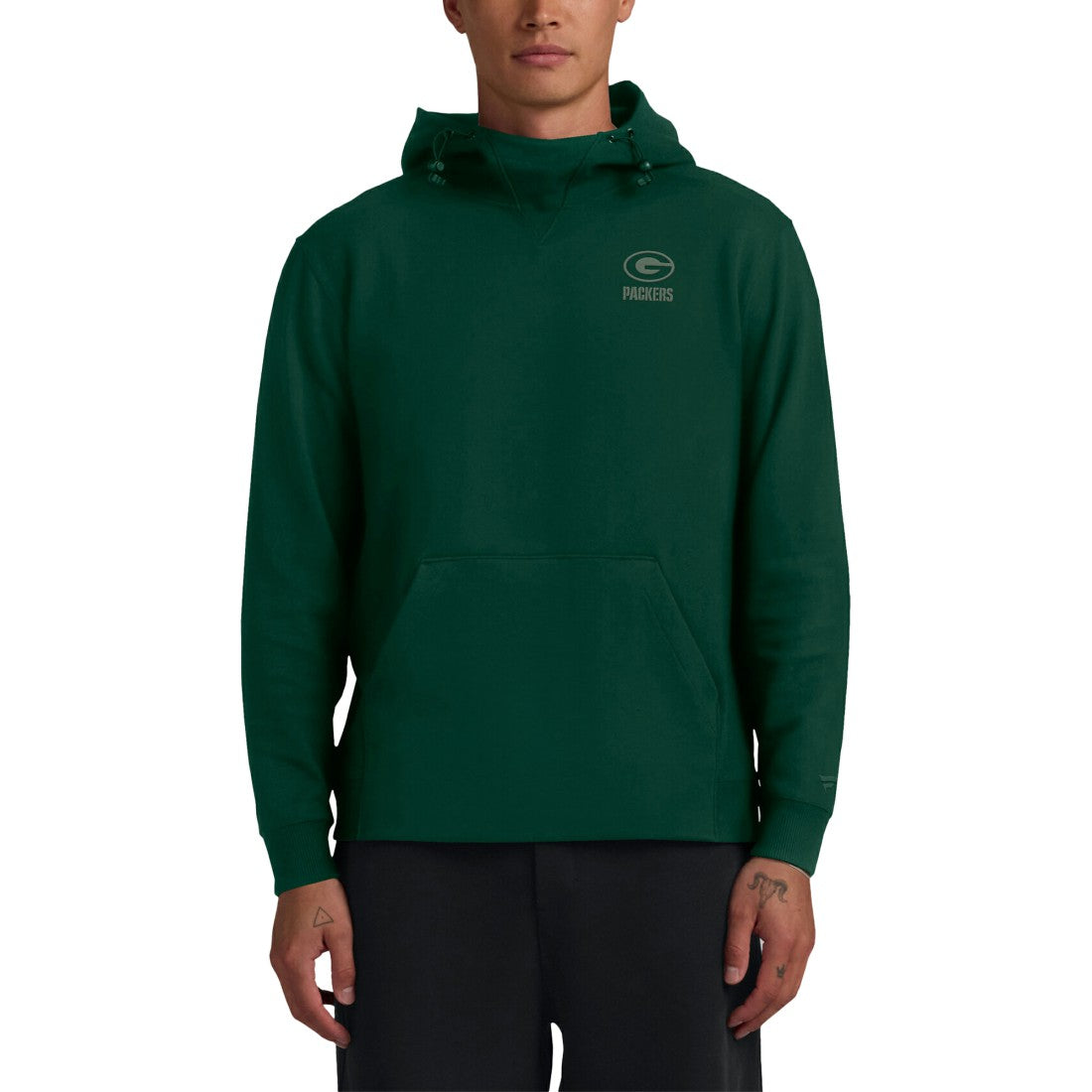 Green Bay Packers Unisex Front Office Tonal Tri-Blend Pullover Hoodie Green