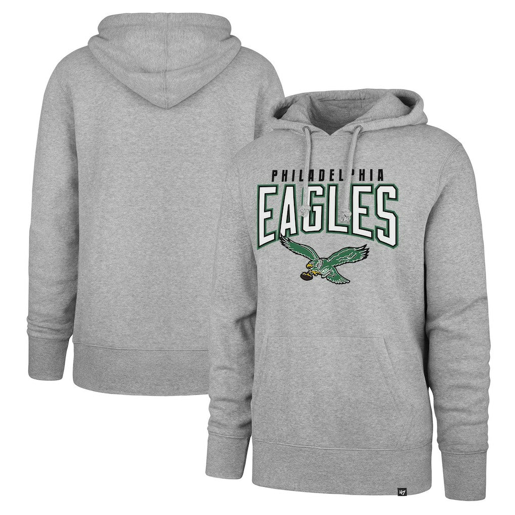 Philadelphia Eagles '47 Headline Pullover Hoodie Gray