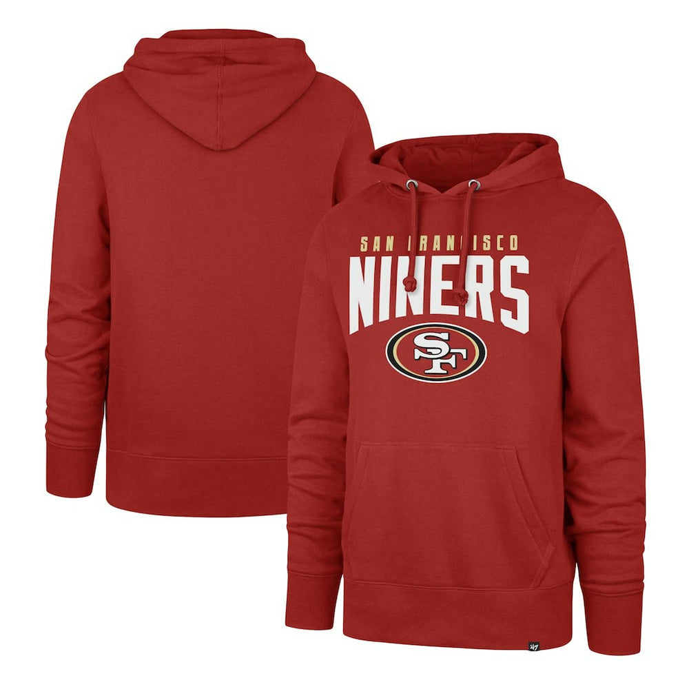 San Francisco 49ers '47 Headline Pullover Hoodie Scarlet