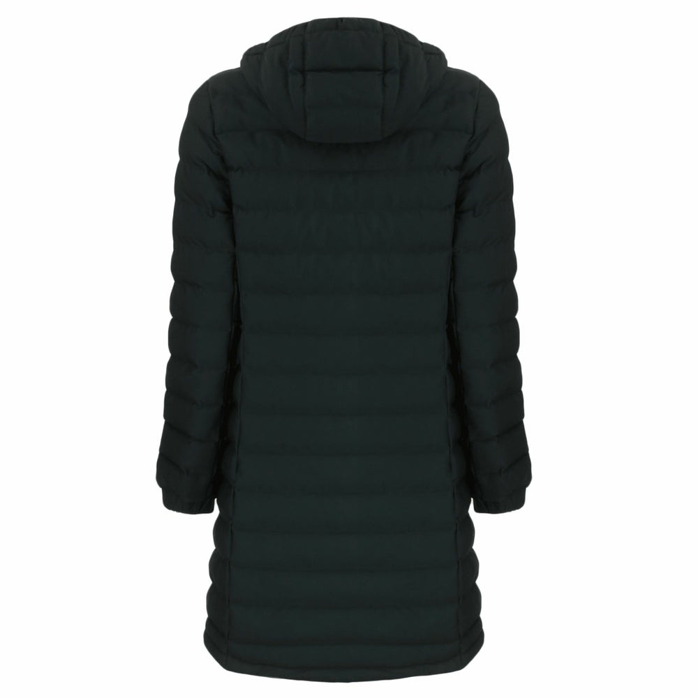 Detroit Lions Cutter & Buck Women's Throwback Logo Mission Ridge Repreve Eco Insulated Full-Zip Puffer Jacket Black