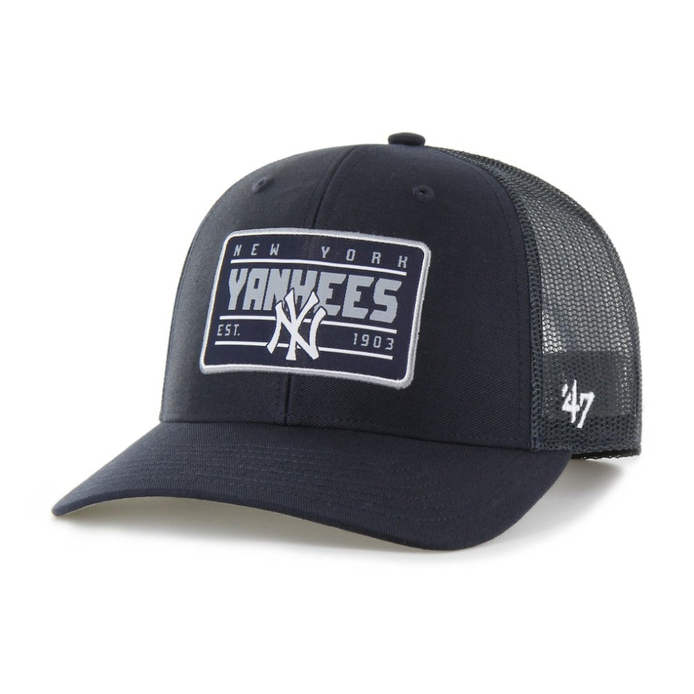 New York Yankees '47 Hardline Trucker Adjustable Hat - Navy Hats