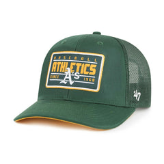 Oakland Athletics '47 Hardline Trucker Adjustable Hat - Green Hats