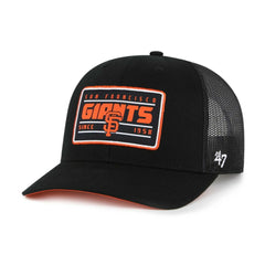 San Francisco Giants '47 Hardline Trucker Adjustable Hat - Black Hats