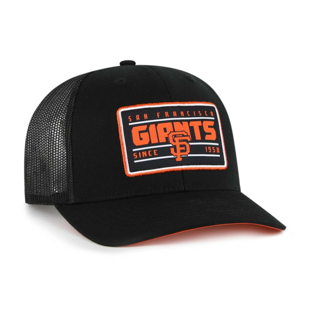 San Francisco Giants '47 Hardline Trucker Adjustable Hat - Black Hats