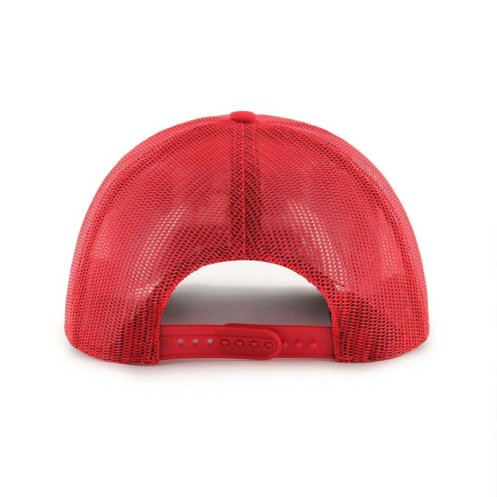Cincinnati Reds '47 Hardline Trucker Adjustable Hat - Red Hats