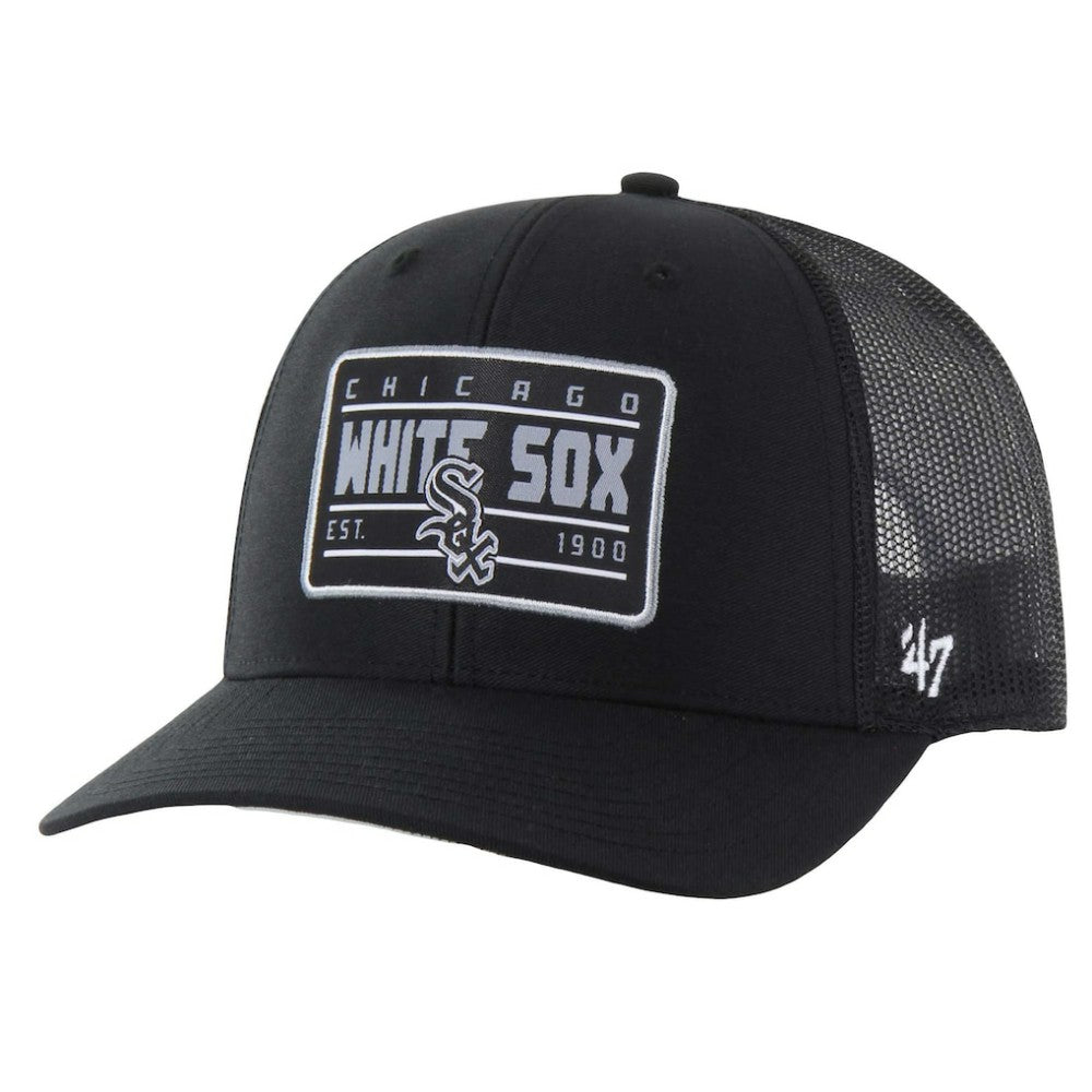 Chicago White Sox '47 Hardline Trucker Adjustable Hat - Black Hats