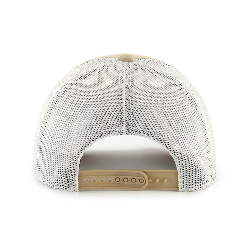 Chicago Cubs '47 Ridgewood Trucker Adjustable Hats - Khaki Hats