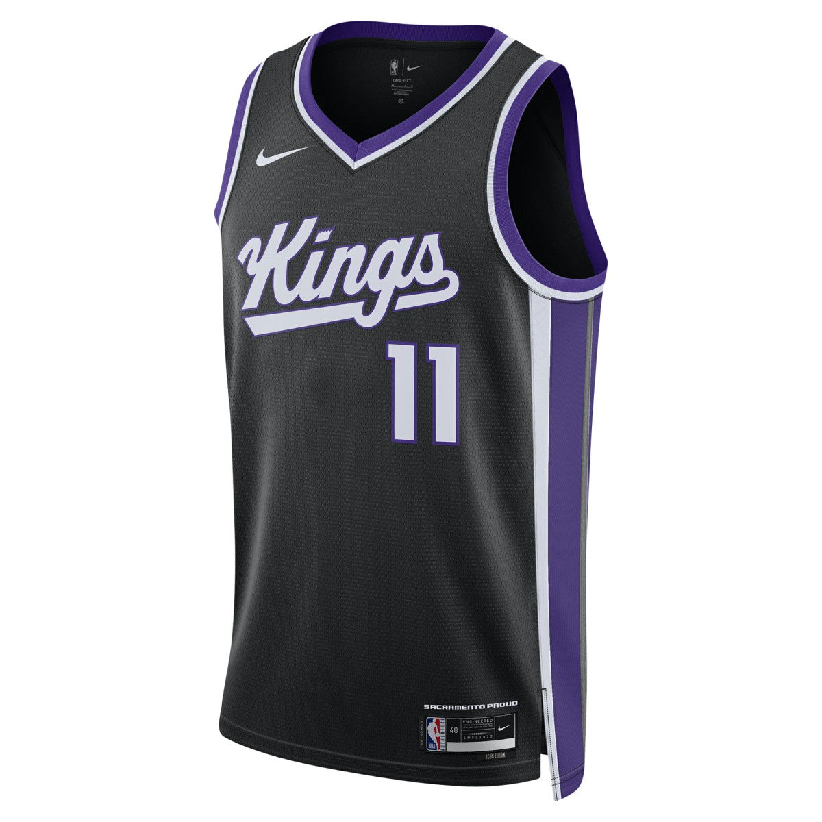Domantas Sabonis Sacramento Kings Unisex Swingman Player Jersey Icon Edition Black