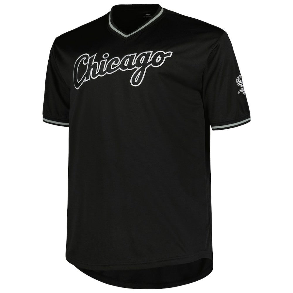 Chicago White Sox Profile Big & Tall Pop Fashion Jersey - Black Jerseys