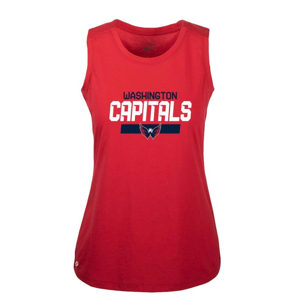 NHL Alexander Ovechkin Washington Capitals Levelwear Women's Macy Player Name & Number Tank Top - Red