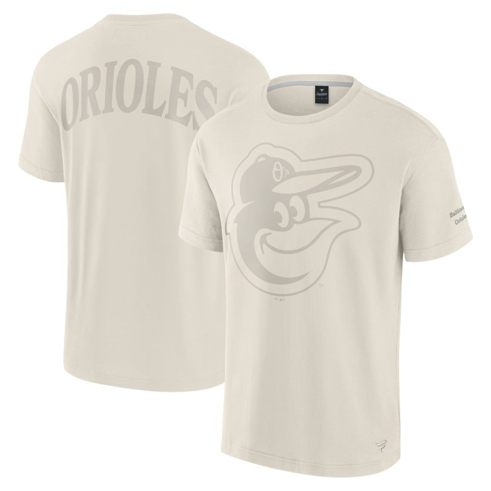 Baltimore Orioles Fanatics Elements Iconic T-Shirt - Cream T-shirts