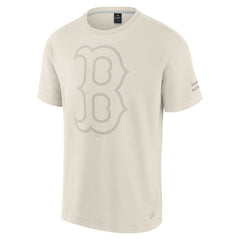 Boston Red Sox Fanatics Elements Iconic T-Shirt - Cream T-shirts